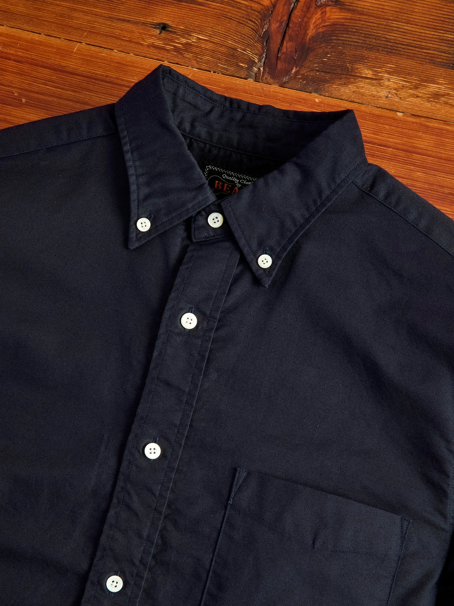 Oxford Button-Down Shirt in Navy