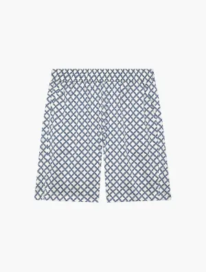 PALMA TRELIÇA SILK SHORTS