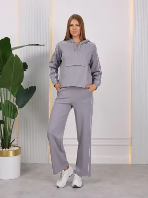 Pants / Hoodie in Grey  -  MARSEL