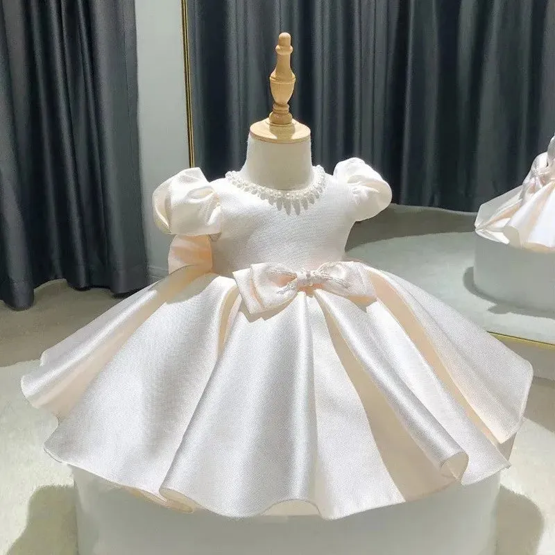 Pearl Princess Silk Dress