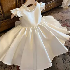 Pearl Princess Silk Dress
