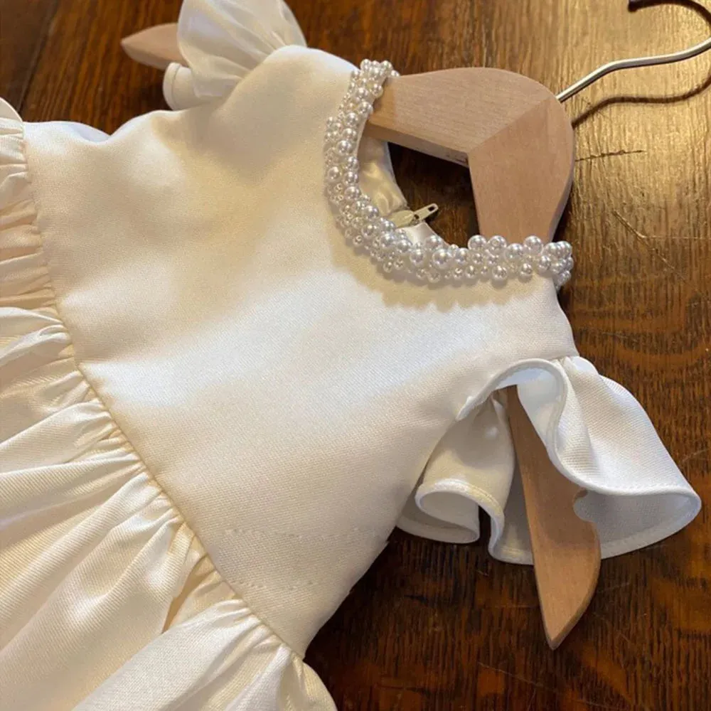 Pearl Princess Silk Dress