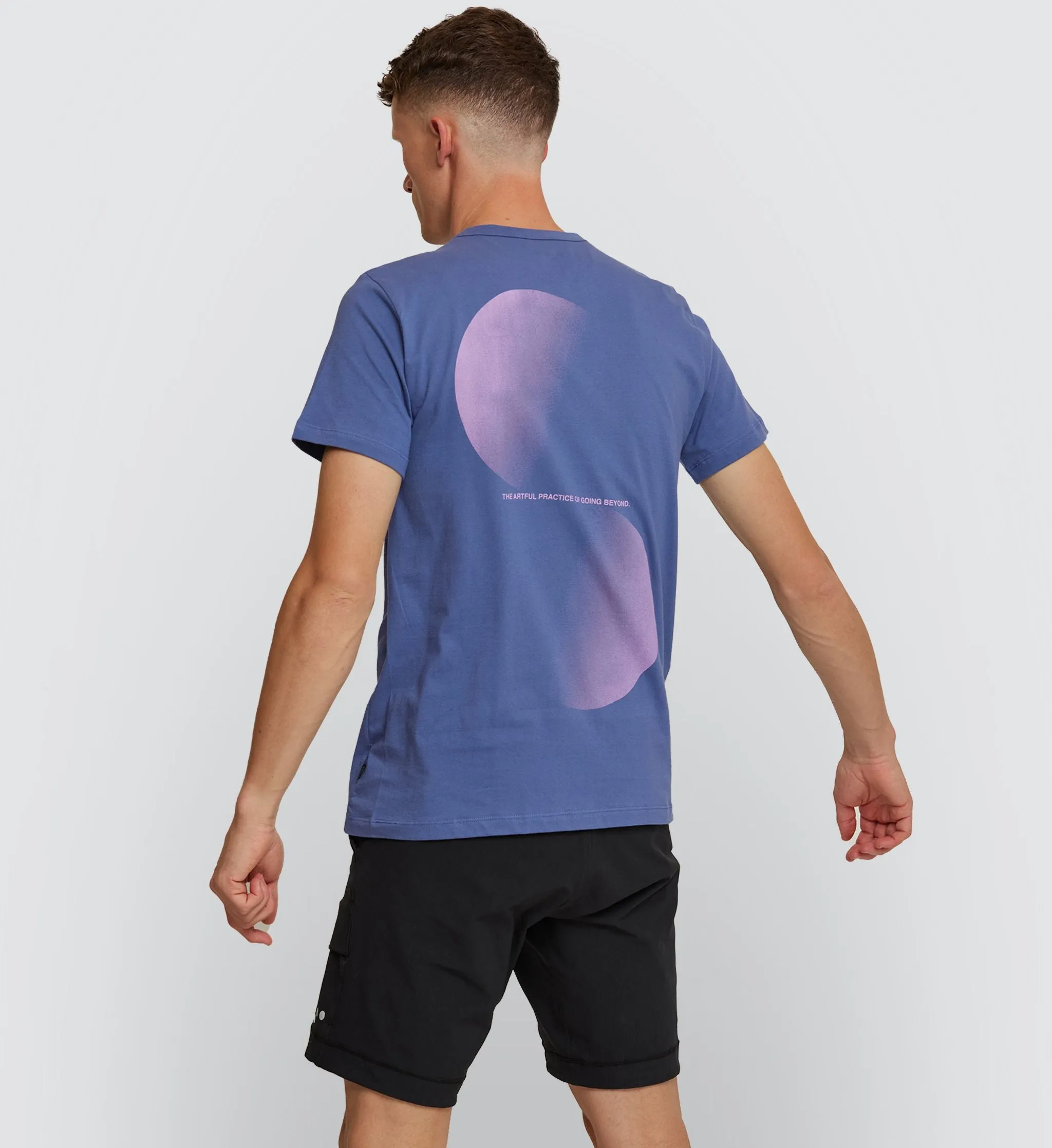 Pedla / Logo Tee - Blue Smoke