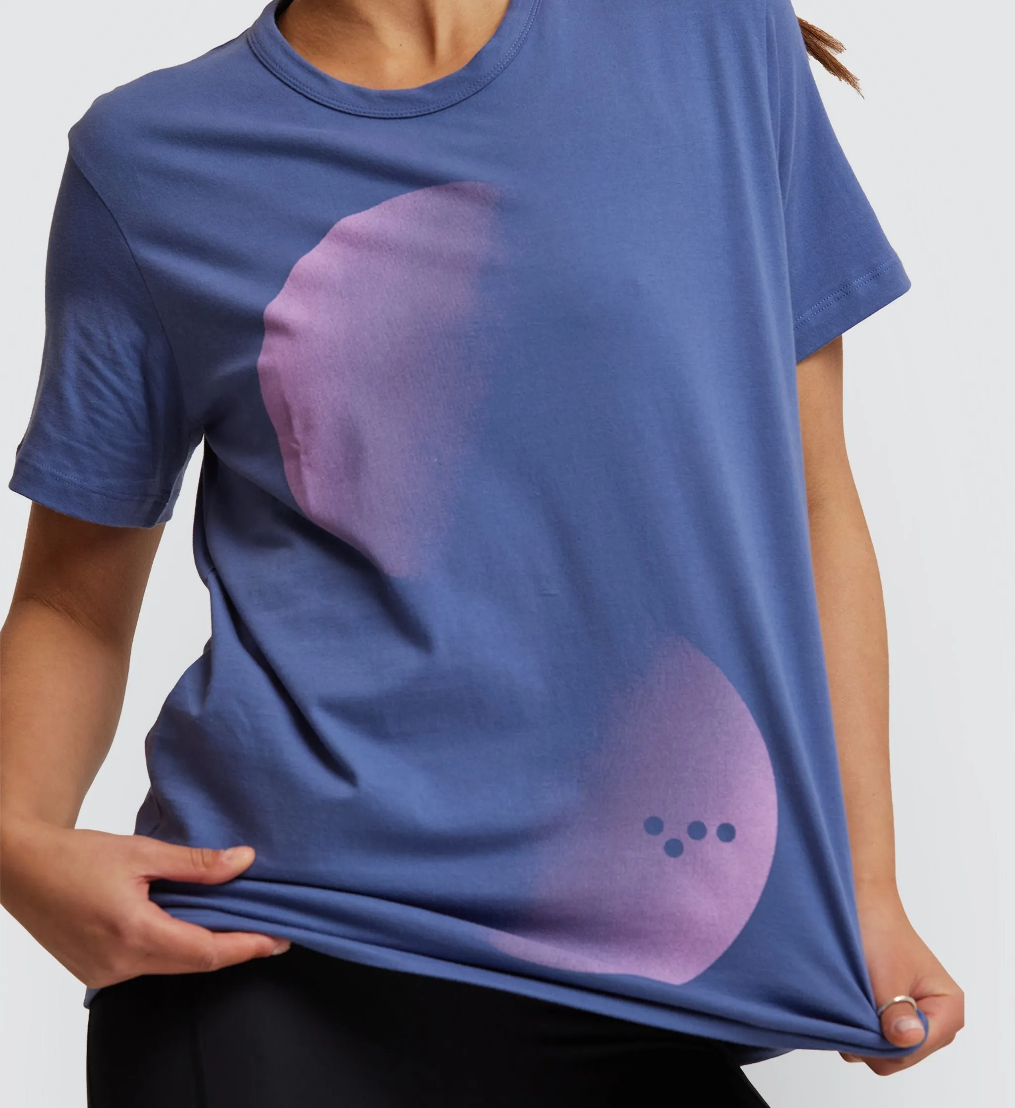 Pedla / Logo Tee - Blue Smoke