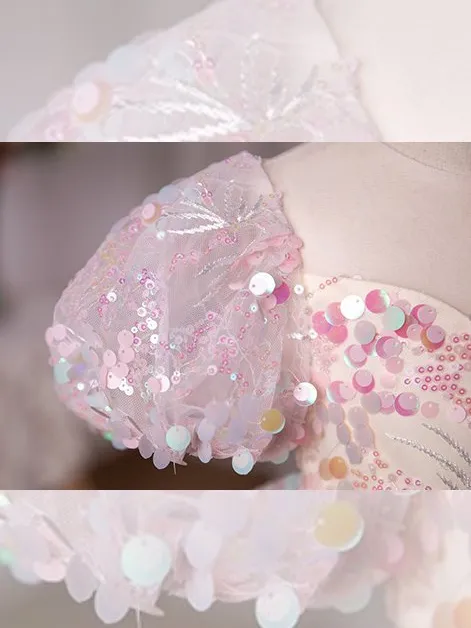Pink Sequin Magic Mini Special Occasion Dress