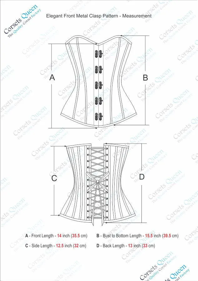 Pitmish Steel Boned Christmas Special Corset