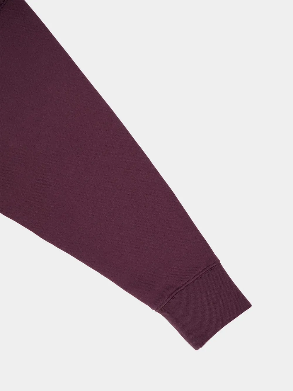 Plum and Yellow College Sweatshirt