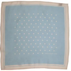 Polka Dot Square - Light Blue