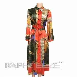 Polyester Silk Print Design Tunic