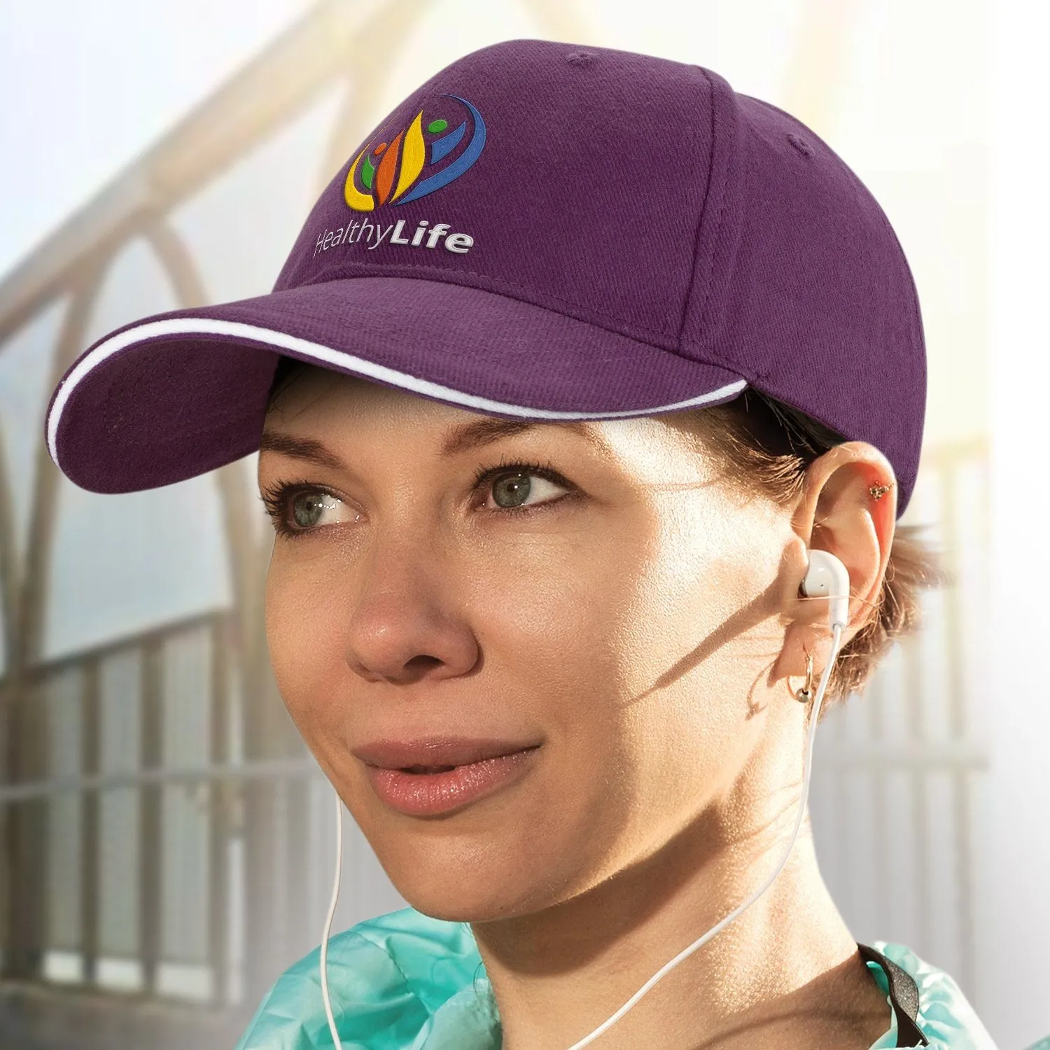 Premium Cotton Cap - White Trim(SHW-18T)