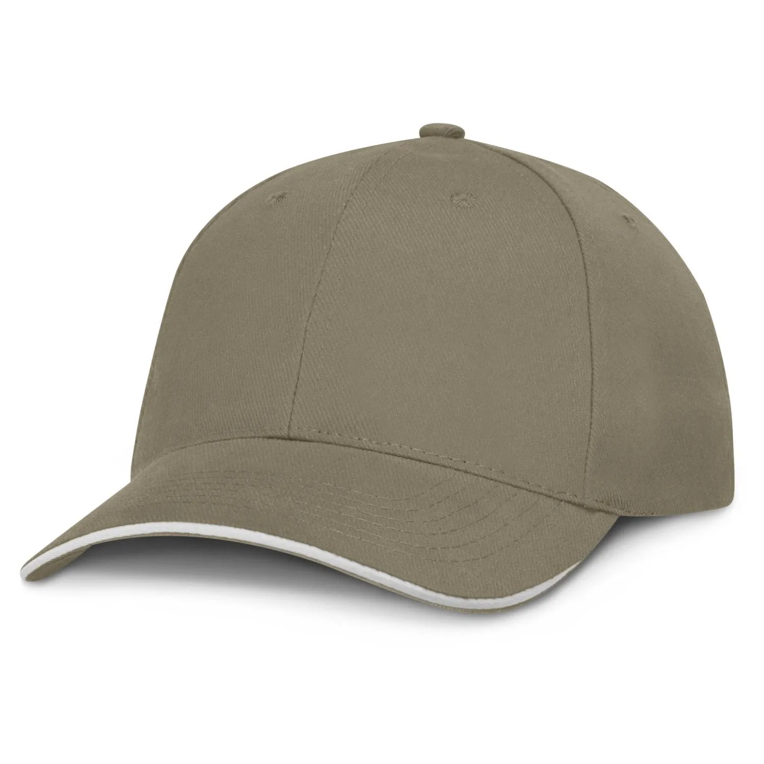Premium Cotton Cap - White Trim(SHW-18T)