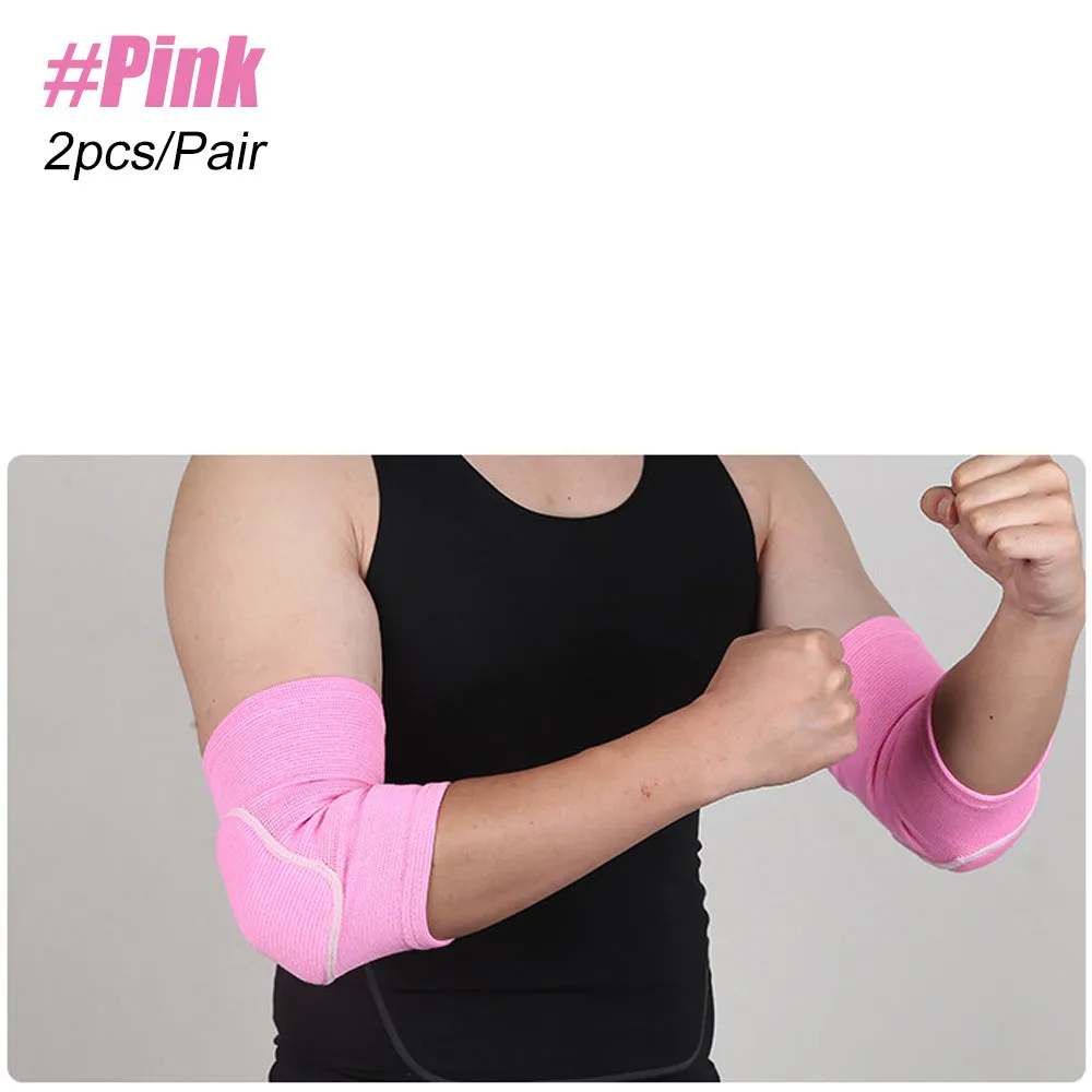 Premium Elastic Elbow Brace for Sports, Compression Arm Sleeve, Breathable Elbow Pads for Safety and Support, Adjustable Sports Protection for Arm Injuries – 1PC