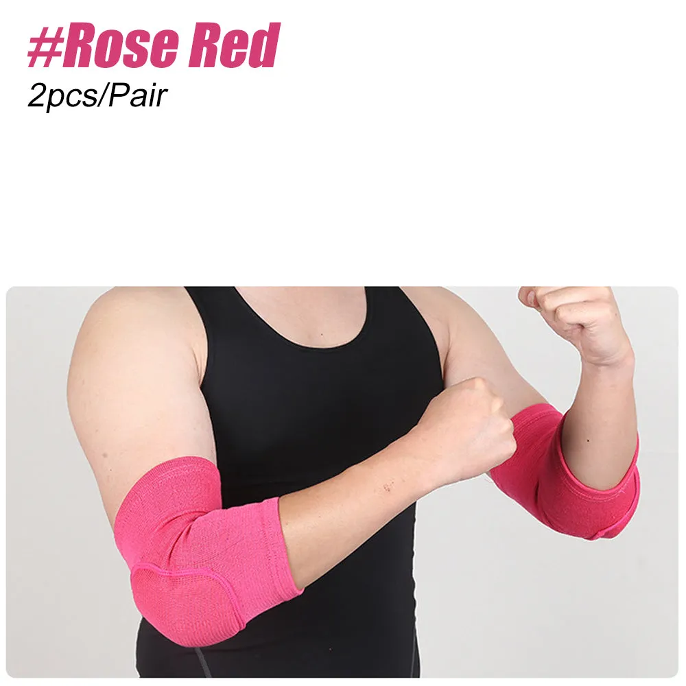 Premium Elastic Elbow Brace for Sports, Compression Arm Sleeve, Breathable Elbow Pads for Safety and Support, Adjustable Sports Protection for Arm Injuries – 1PC