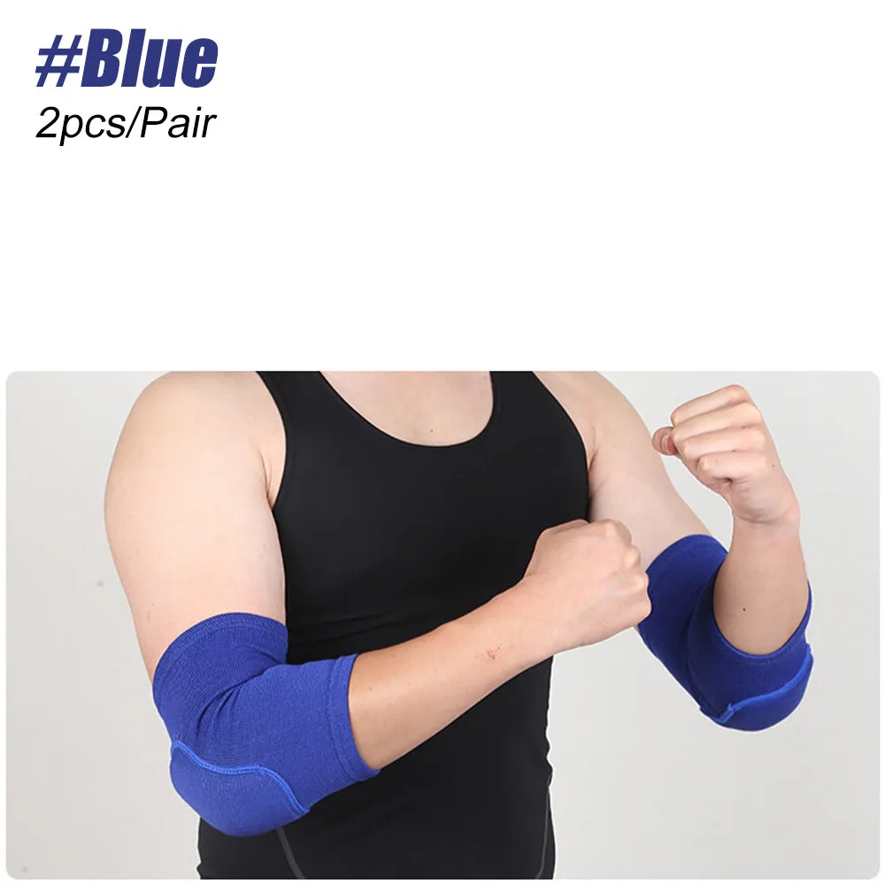 Premium Elastic Elbow Brace for Sports, Compression Arm Sleeve, Breathable Elbow Pads for Safety and Support, Adjustable Sports Protection for Arm Injuries – 1PC