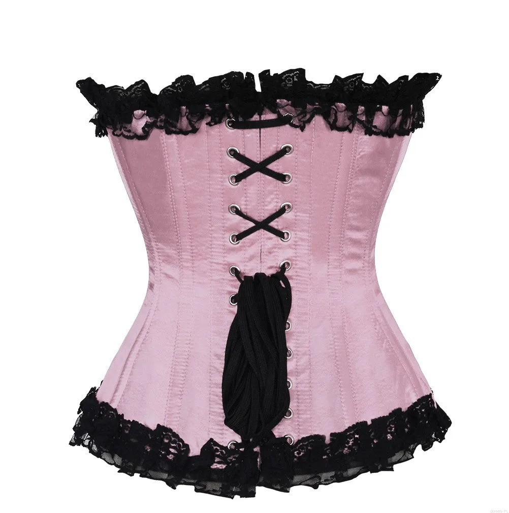 Priscilla Satin Overbust Corset