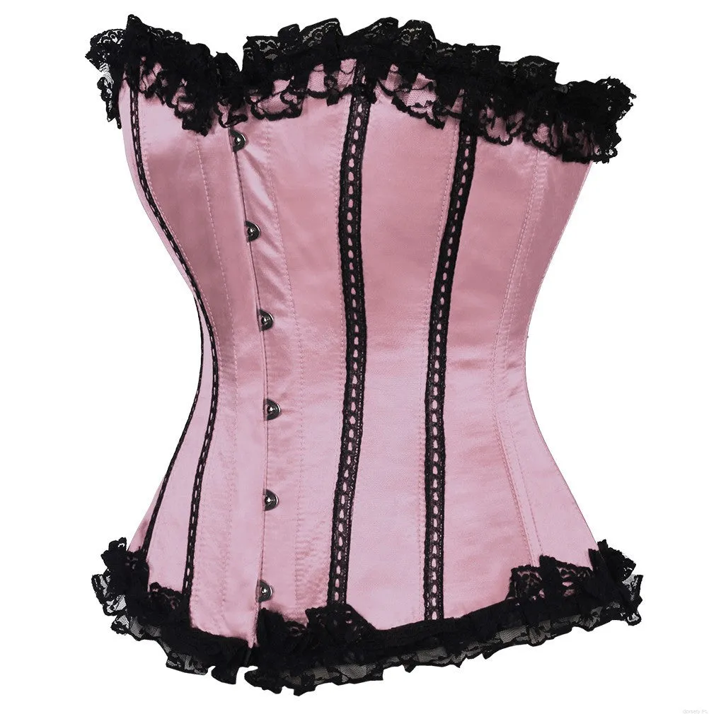 Priscilla Satin Overbust Corset