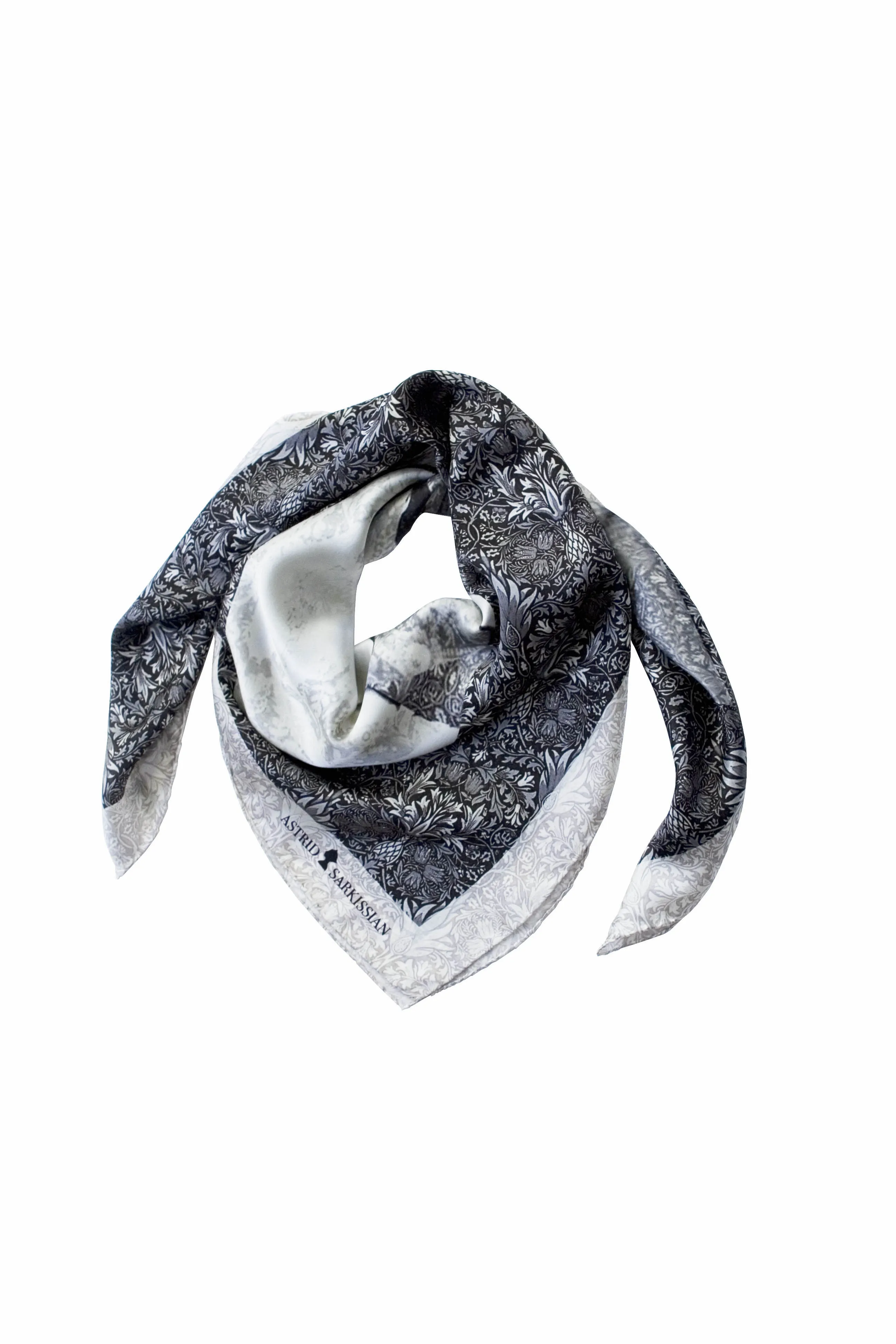 Queen Silk Satin Scarf