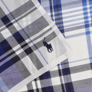 Ralph Lauren - Handkerchief - Plaid - Grey & Navy