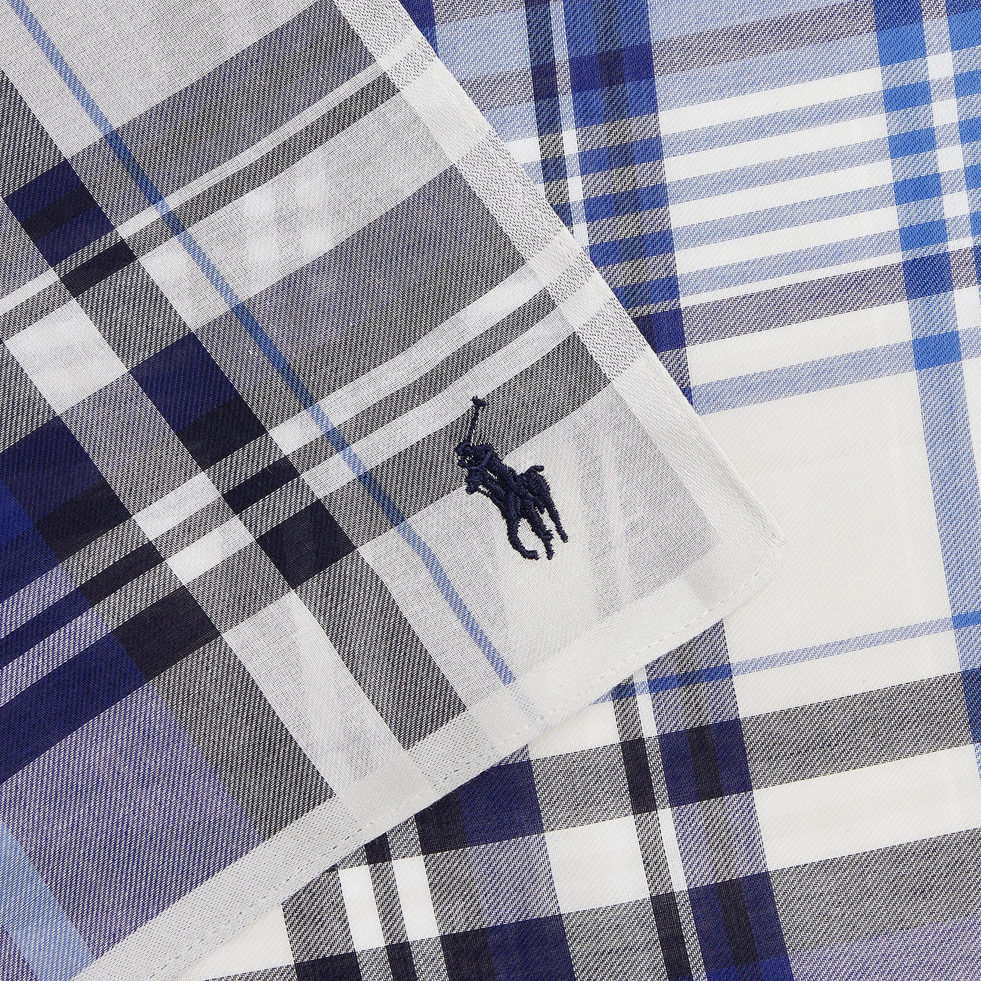 Ralph Lauren - Handkerchief - Plaid - Grey & Navy