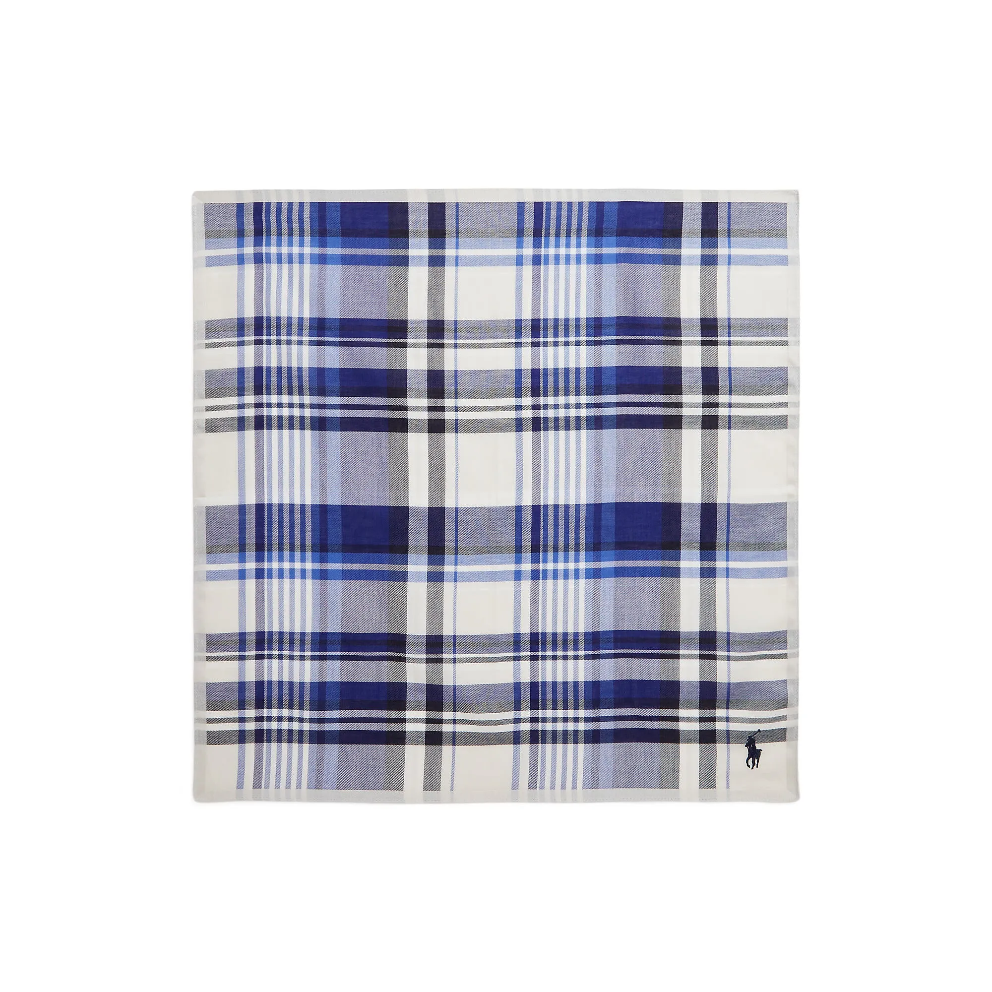 Ralph Lauren - Handkerchief - Plaid - Grey & Navy