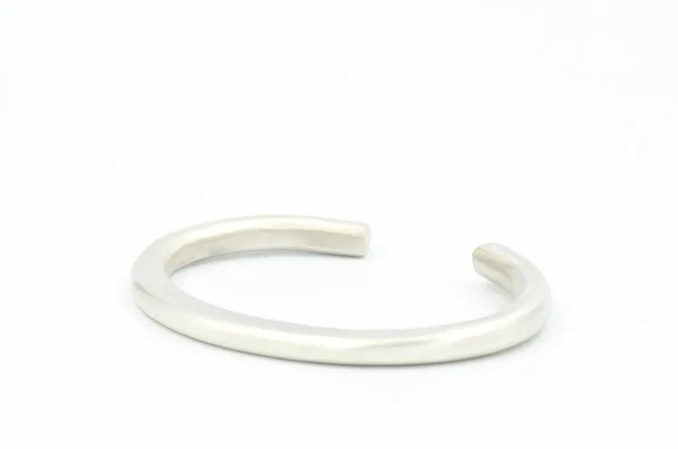 Recycled Silver Forged Cuff