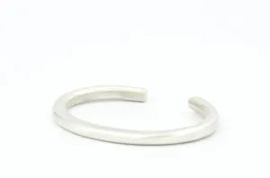 Recycled Silver Forged Cuff