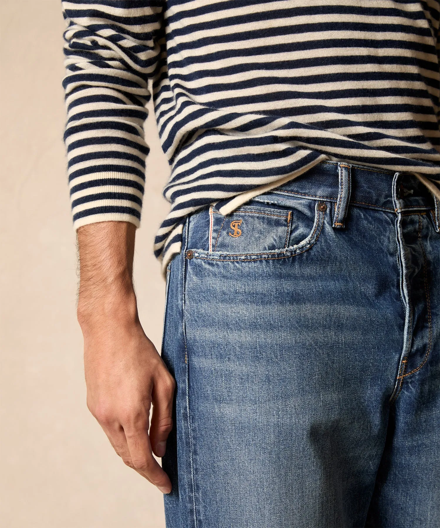 Relaxed Selvedge Jean
