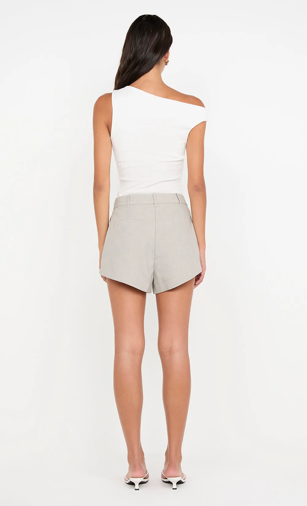 RENZO SHORT - PALE GREY