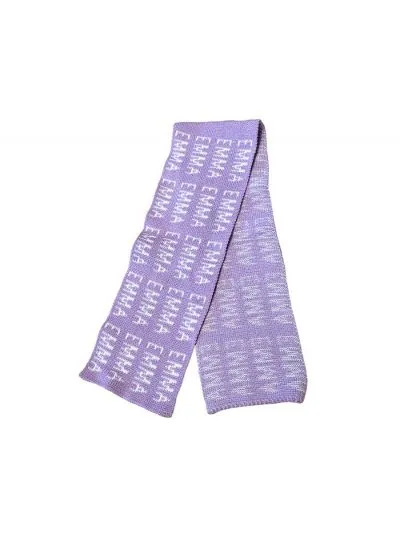REPEATING NAME SCARF