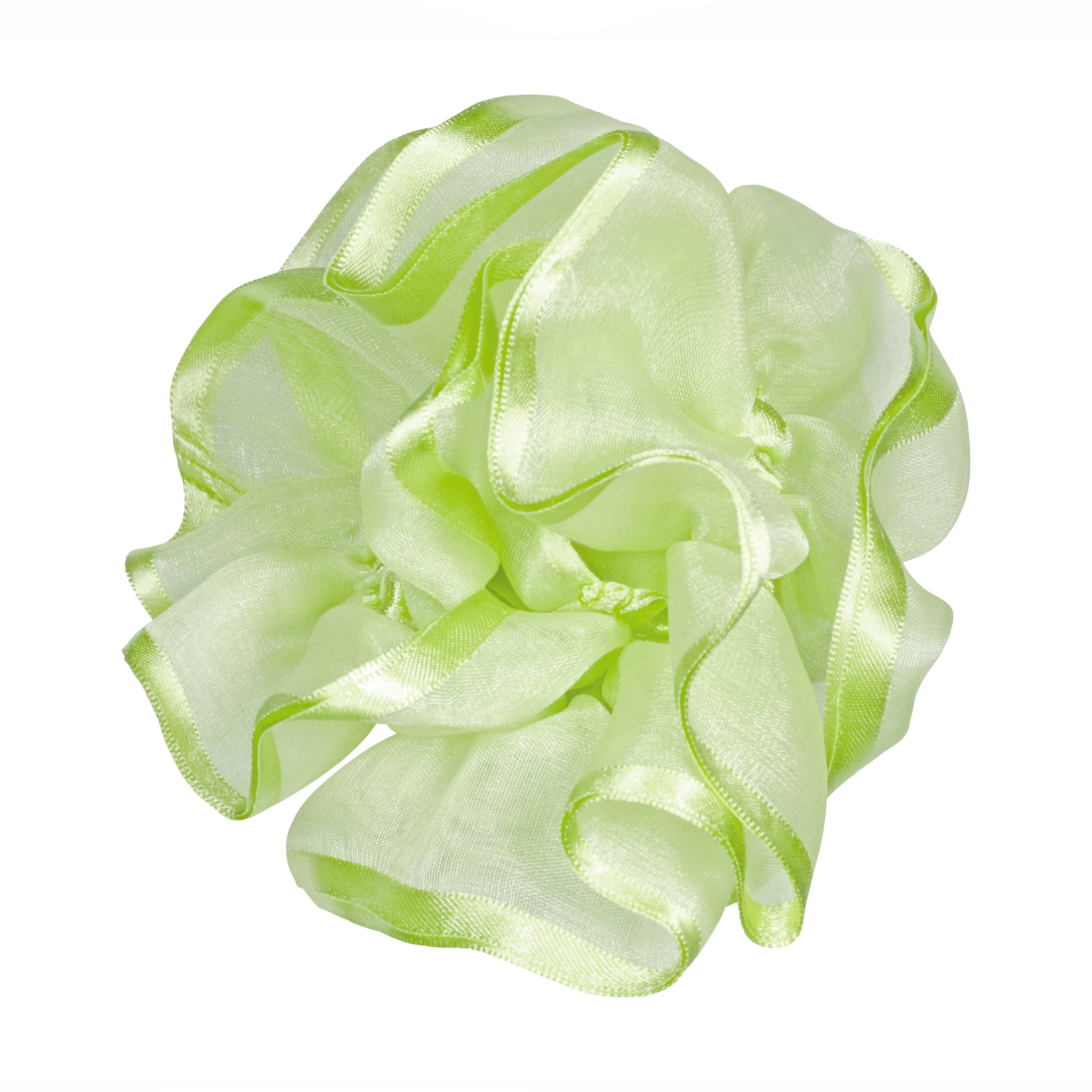 Ribbon Lime Scrunchie