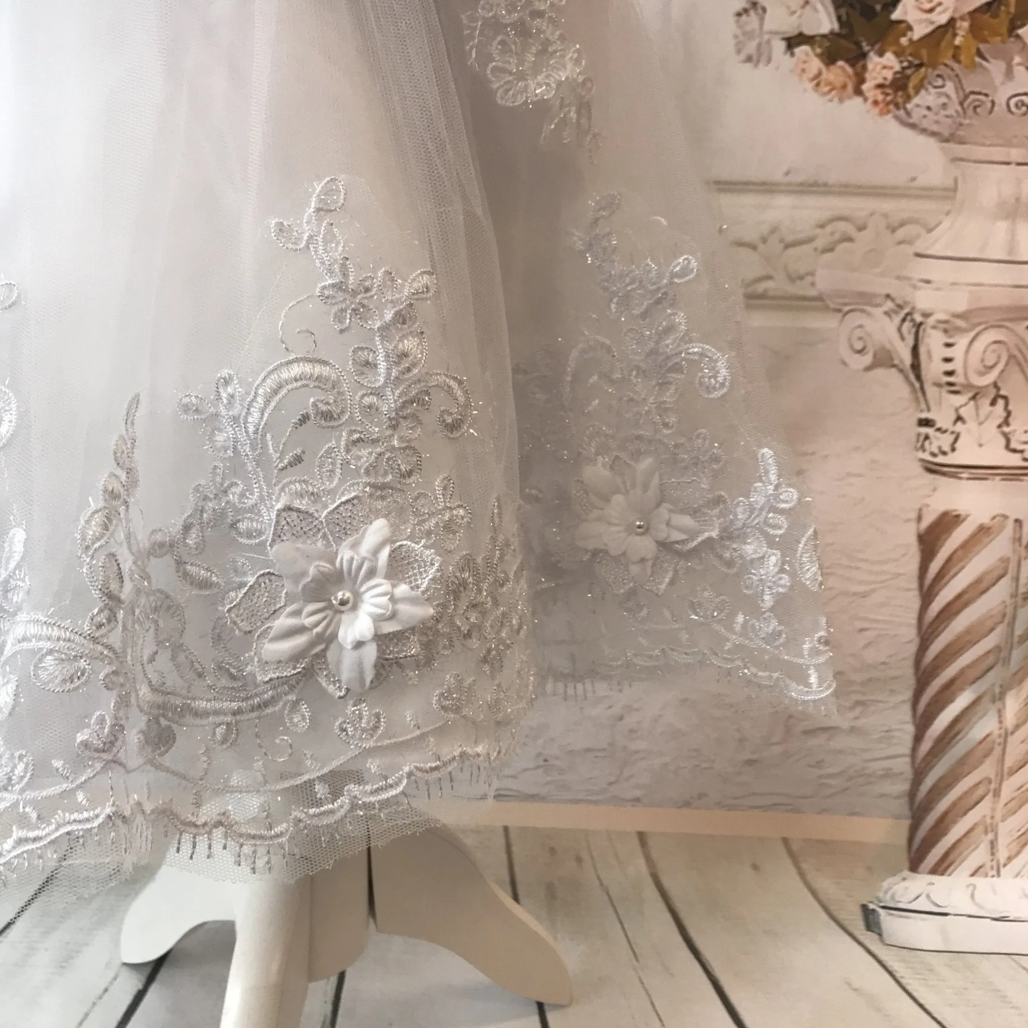 Riya Ivory or White Christening / Baptism Dress