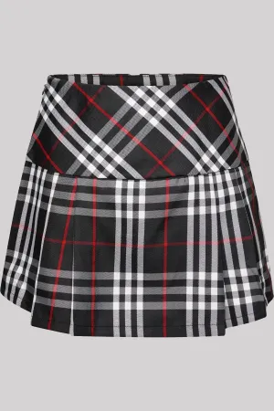 Ro Rox Alicia Punk Tartan Mini Skirt
