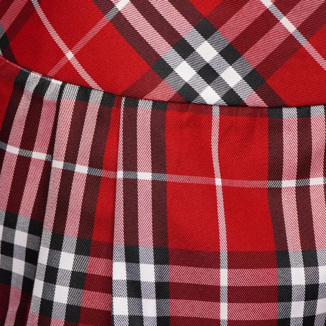 Ro Rox Alicia Punk Tartan Mini Skirt