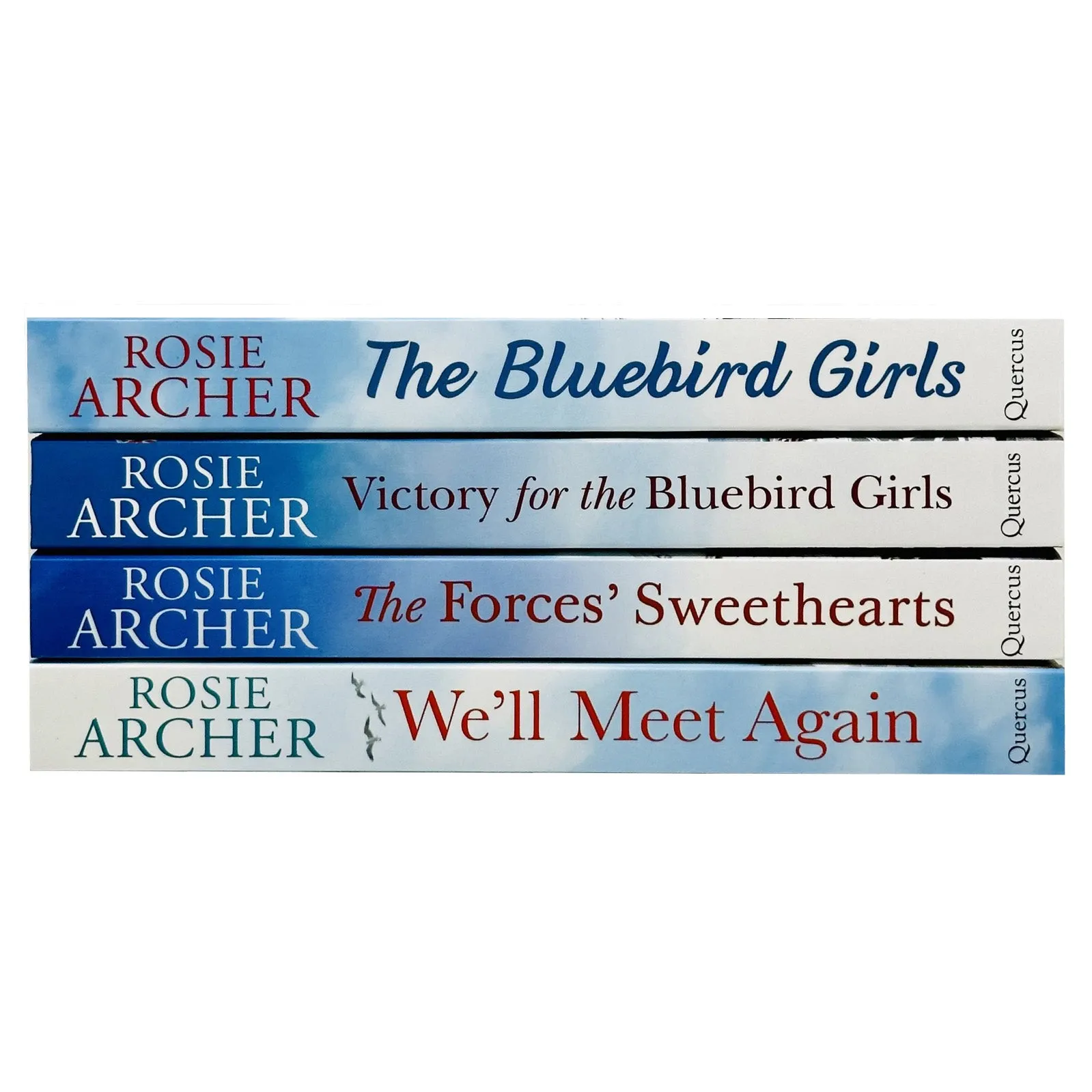 Rosie Archer The Bluebird Girls Collection 4 Books Set (We'll Meet Again)