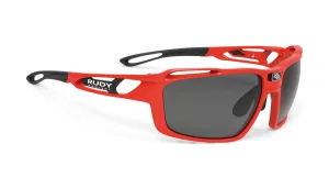 Rudy Project Sintryx Red Smoke Black Lenses   Transparent Lens