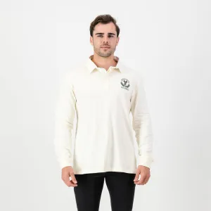 SA Supporters Badge LS Rugby Jersey-Ivory