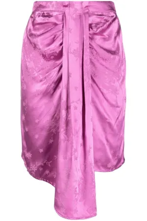 SABINA MUSAYEV ORCA SKIRT FUCHSIA