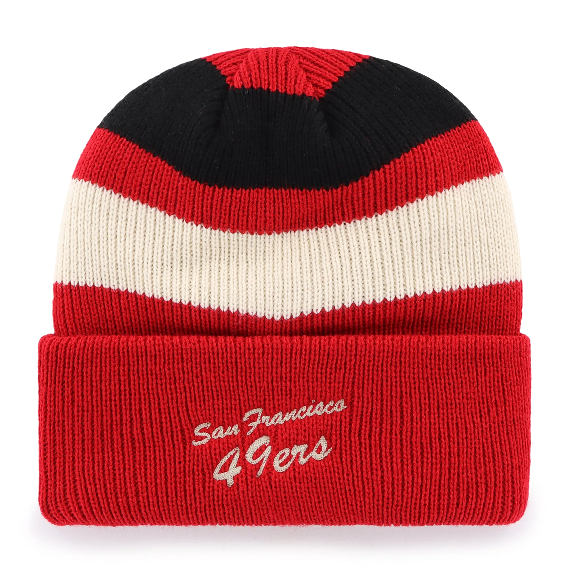 SAN FRANCISCO 49ERS CLUBHOUSE JENNINGS '47 CUFF KNIT