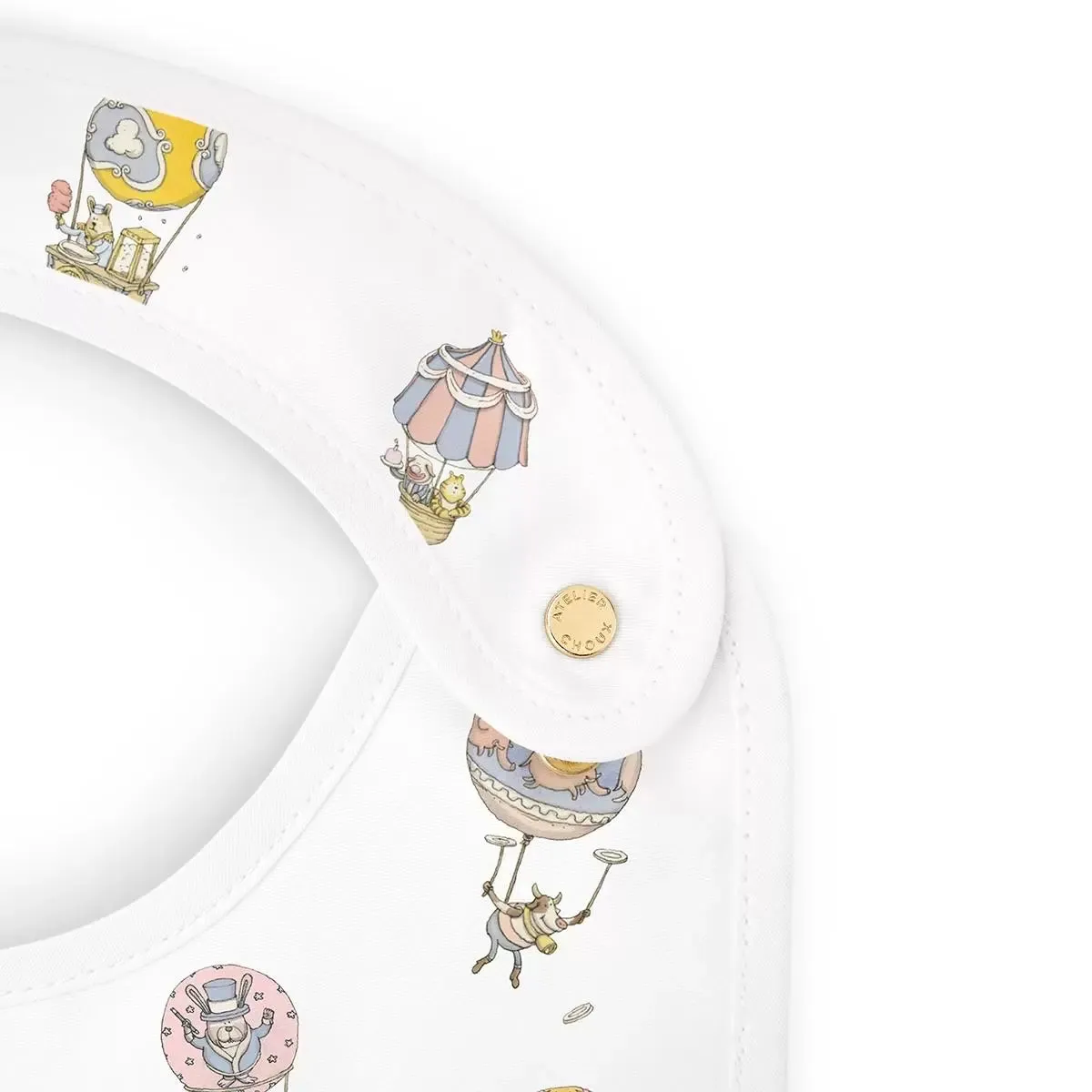 Satin Bib | Pastel Circus