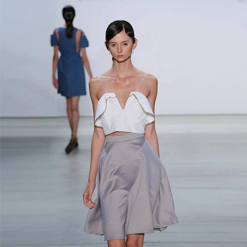 Satin Circle Skirt
