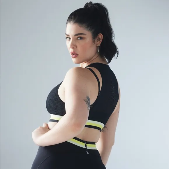 SAVAGE X FENTY PIN UP MESH SPORTS BRA - NWT