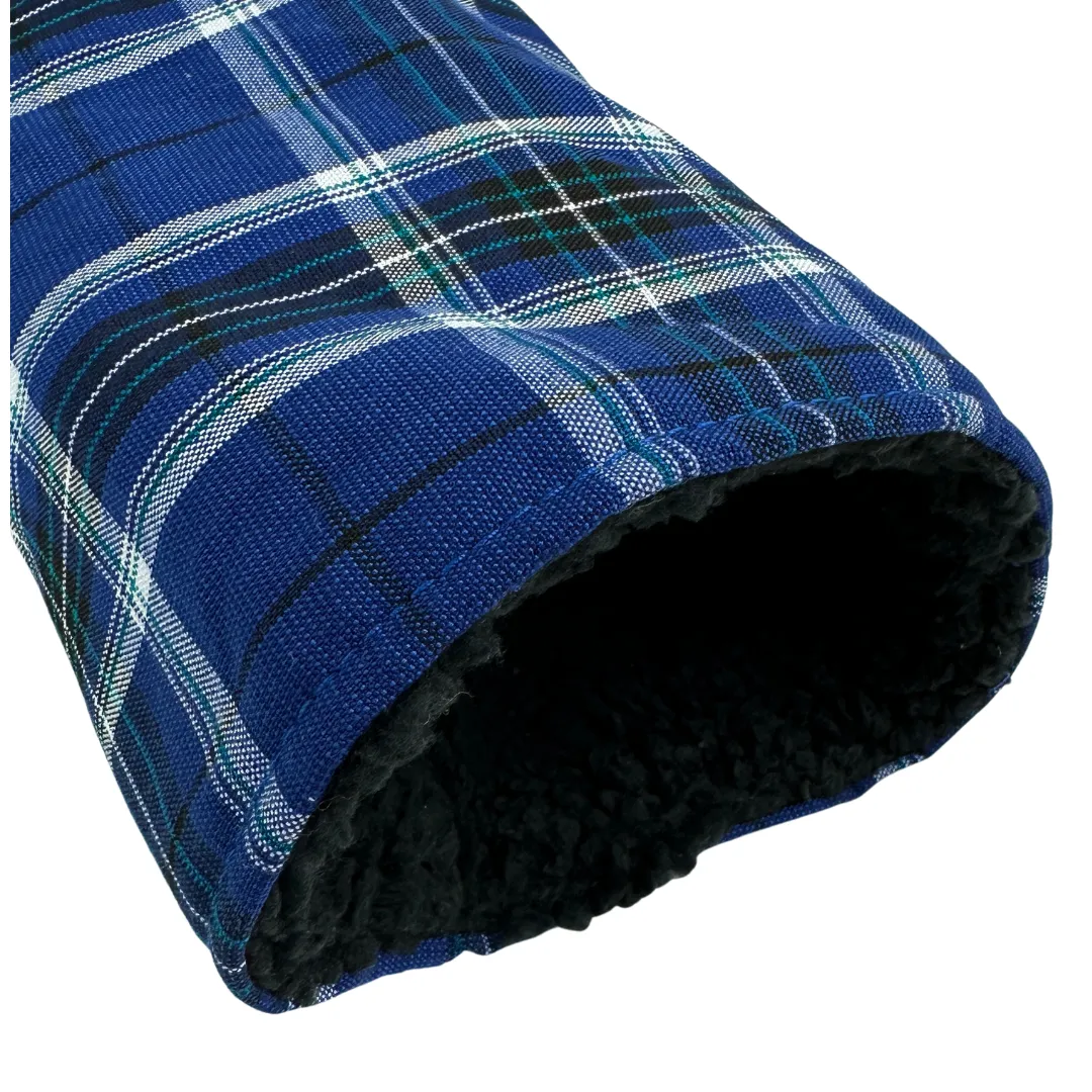 Scottish Tartan Driver Men's Golf Club Head cover | Blue Plaid