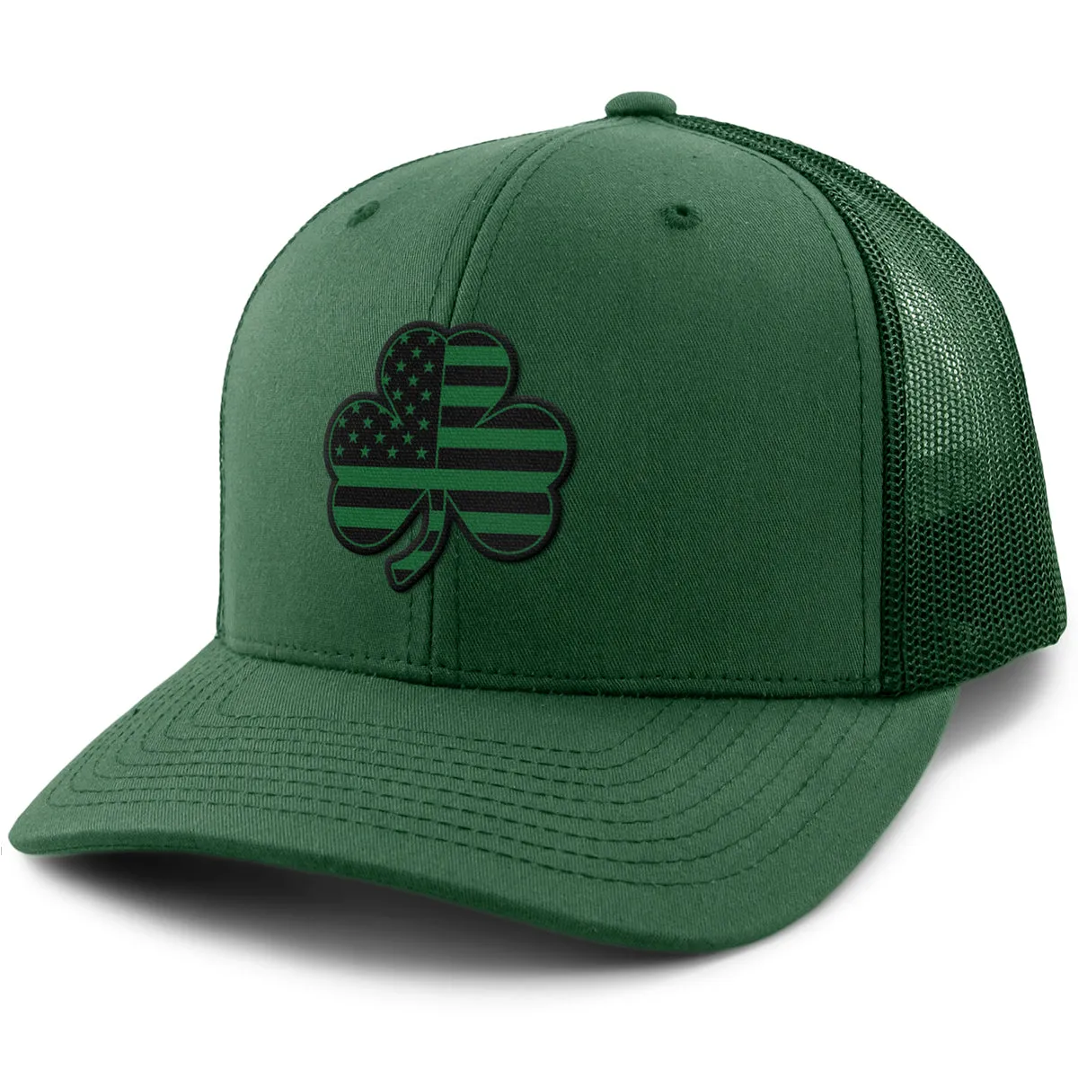 Shamrock Stars & Stripes Tonal Classic Snapback Trucker