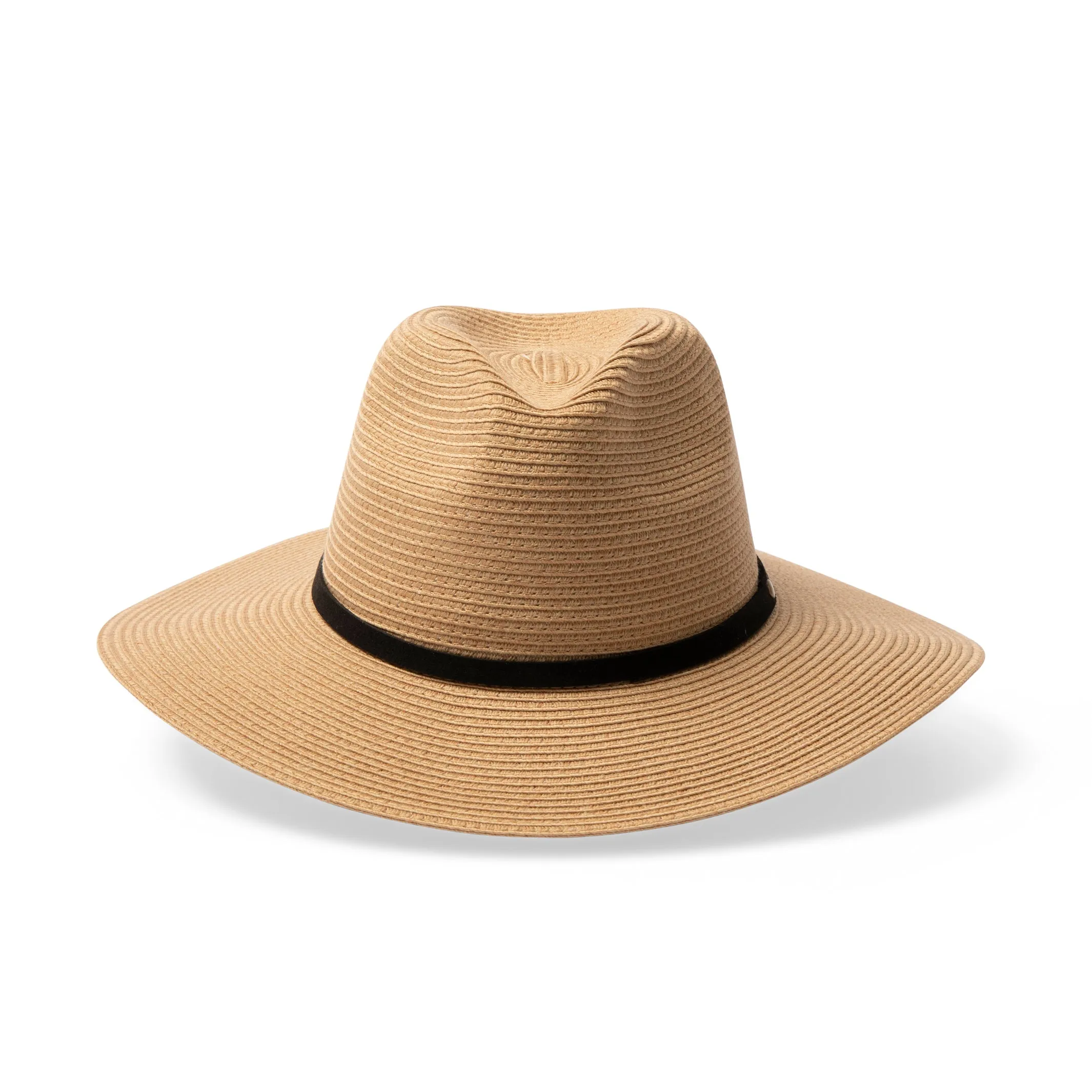 Shauna Fedora Hat - Caramel