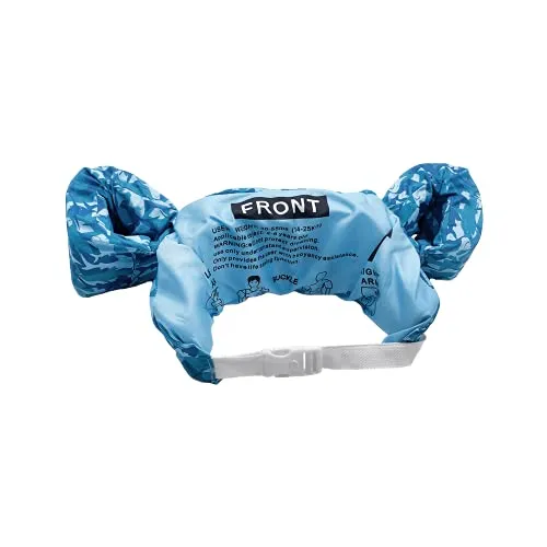 Silfrae Swim Vests Swim Floatation Vest Learn-to-Swim Device Weighing from 30 to 50 lbs (Camo Shark)