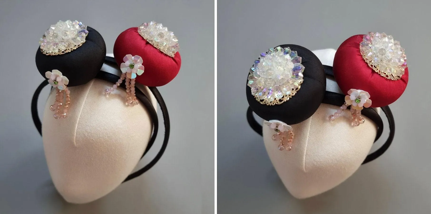 Silk Beaded Headband