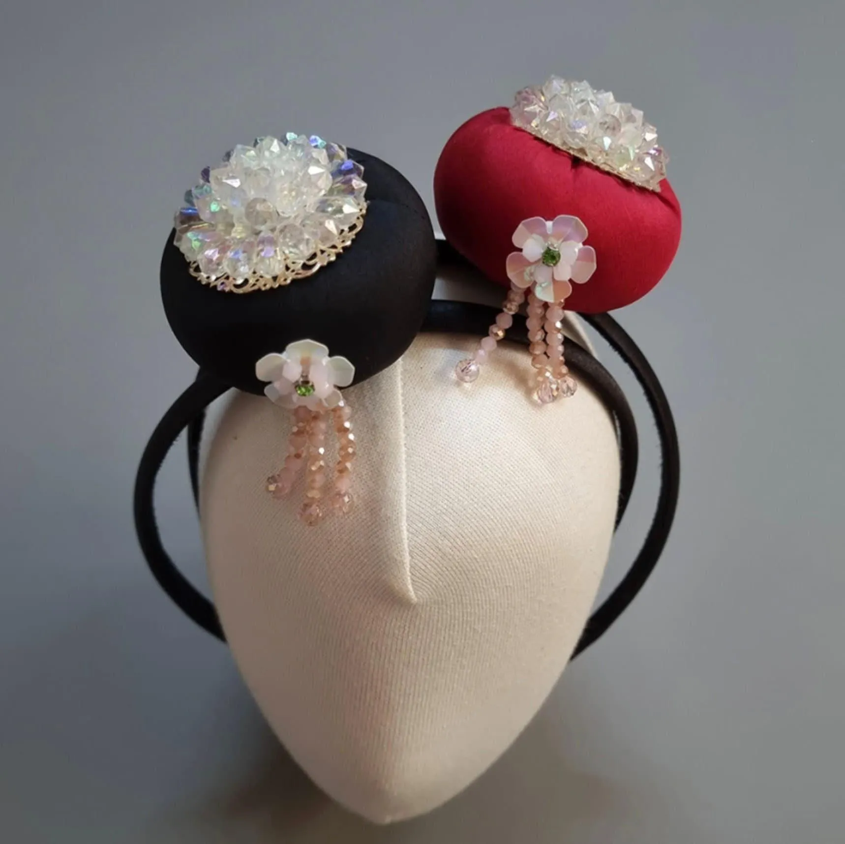 Silk Beaded Headband
