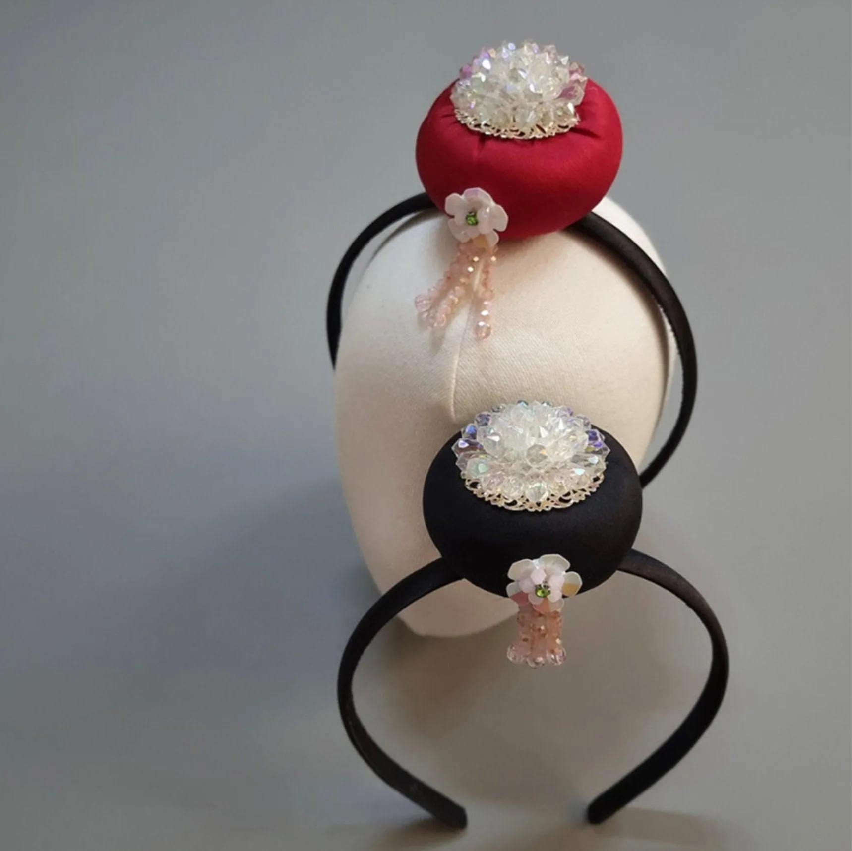Silk Beaded Headband