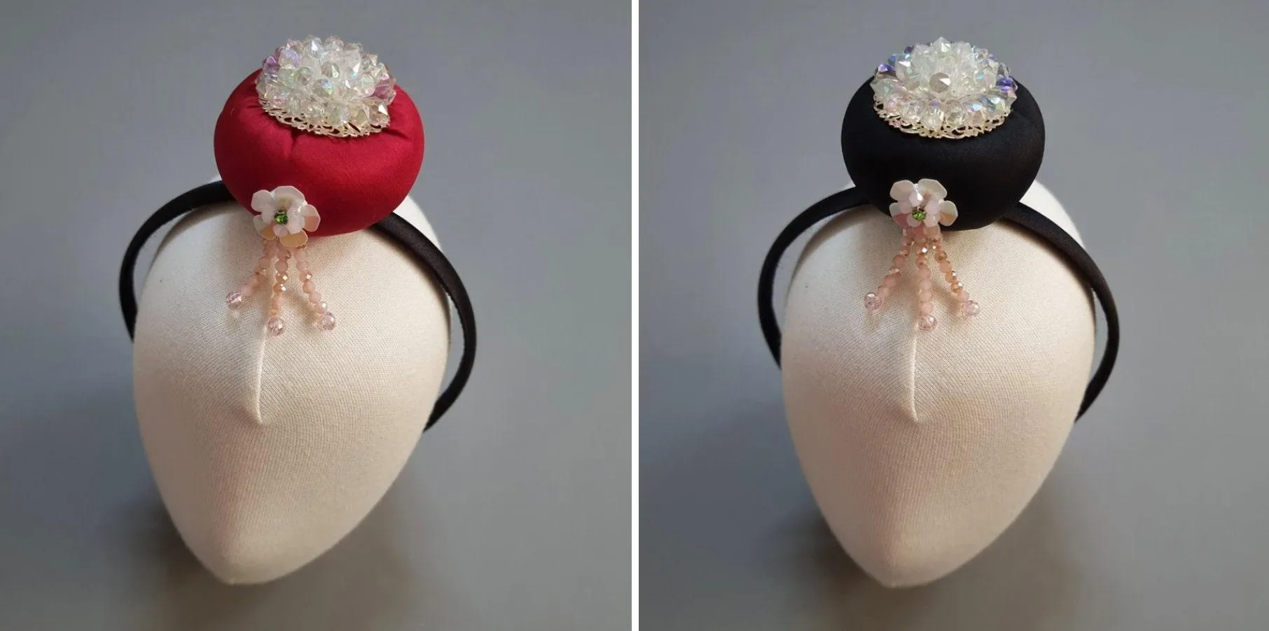 Silk Beaded Headband