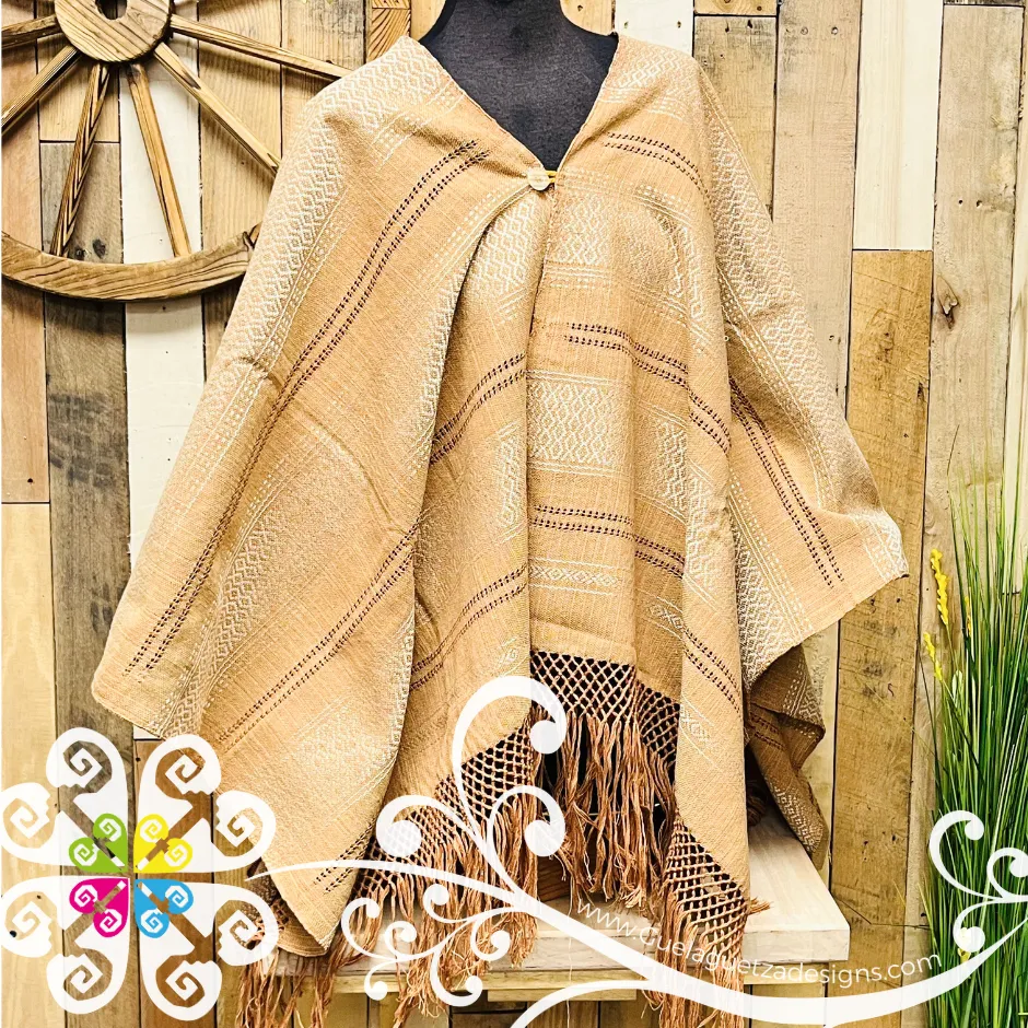 Silk Gaban with Button - Artisan Pedal Loom Gaban
